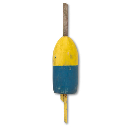 Blue & Yellow Lobster Buoy