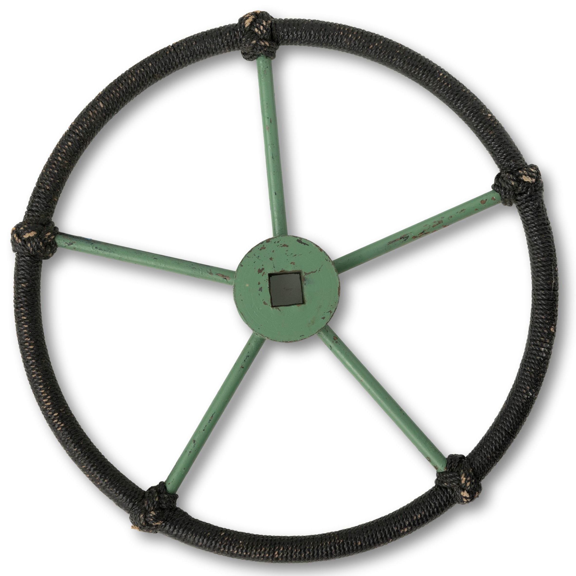 Rope Wrapped Ship Wheel – Seacraft Vintage