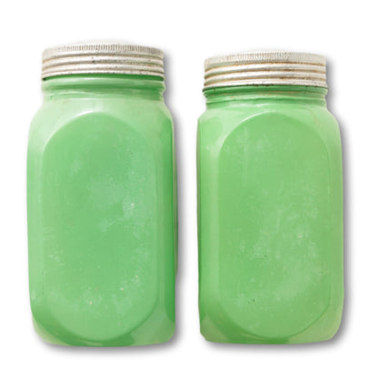 Large Jadeite Salt & Peppers