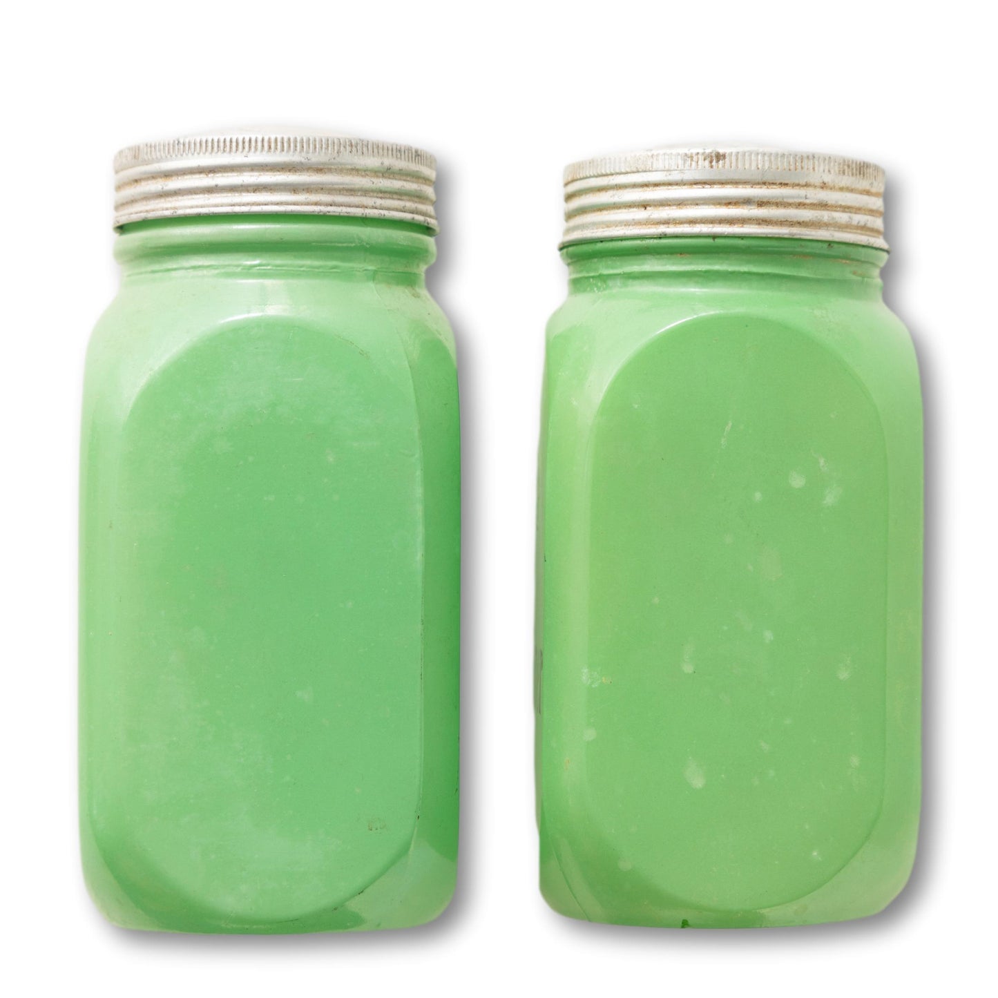 Large Jadeite Salt & Peppers