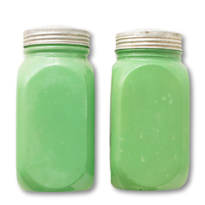 Large Jadeite Salt & Peppers