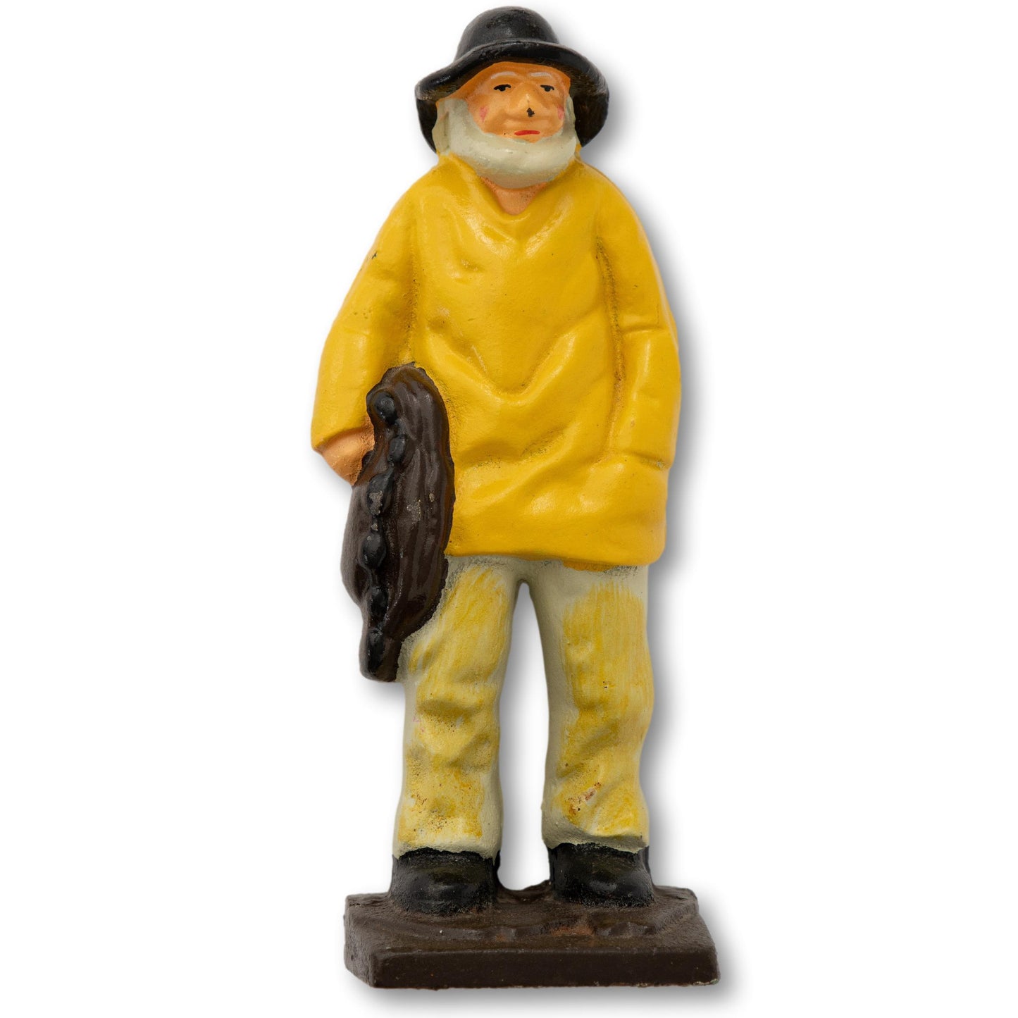 Large Cast Iron Gloucester Fisherman