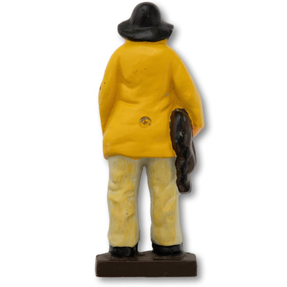 Large Cast Iron Gloucester Fisherman