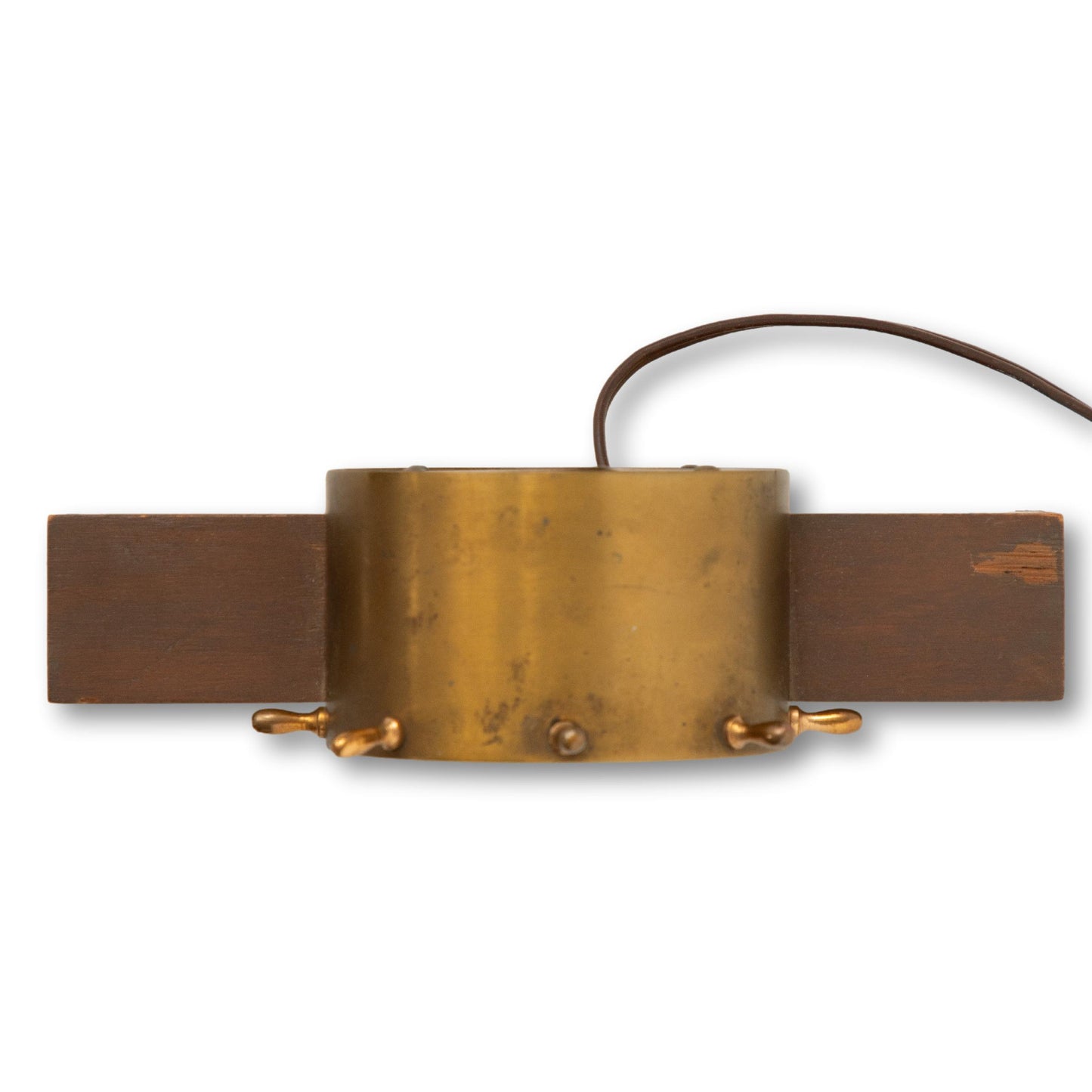 Electric Ship Wheel Mantel Clock