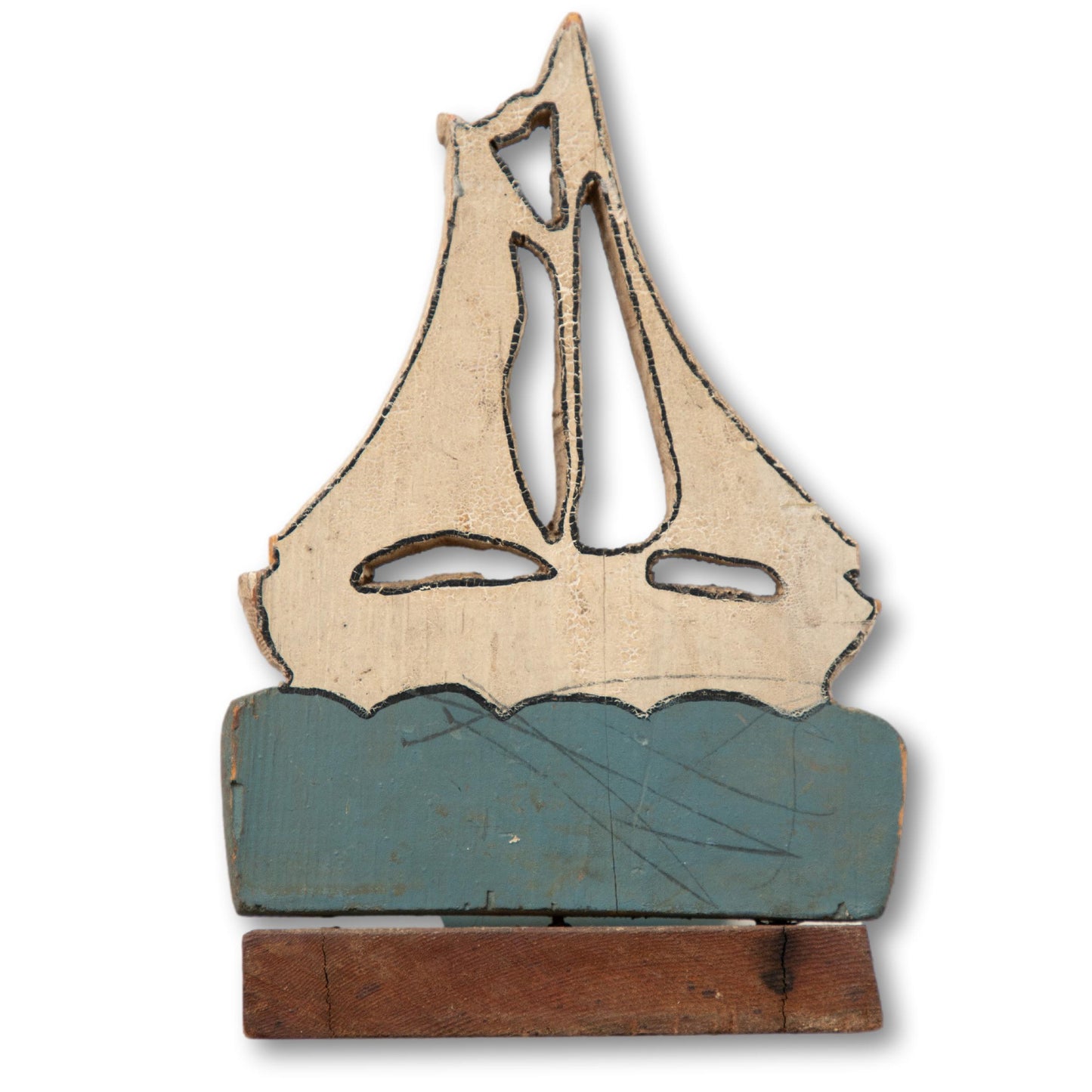 Hand Made Sailboat Book Holder