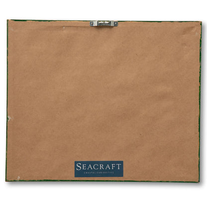 Framed 1940s Oyster Sign