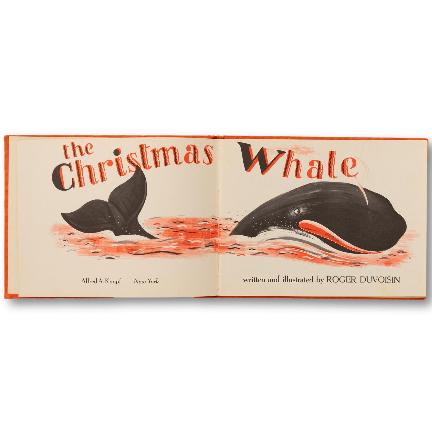 1945 "The Christmas Whale" Book