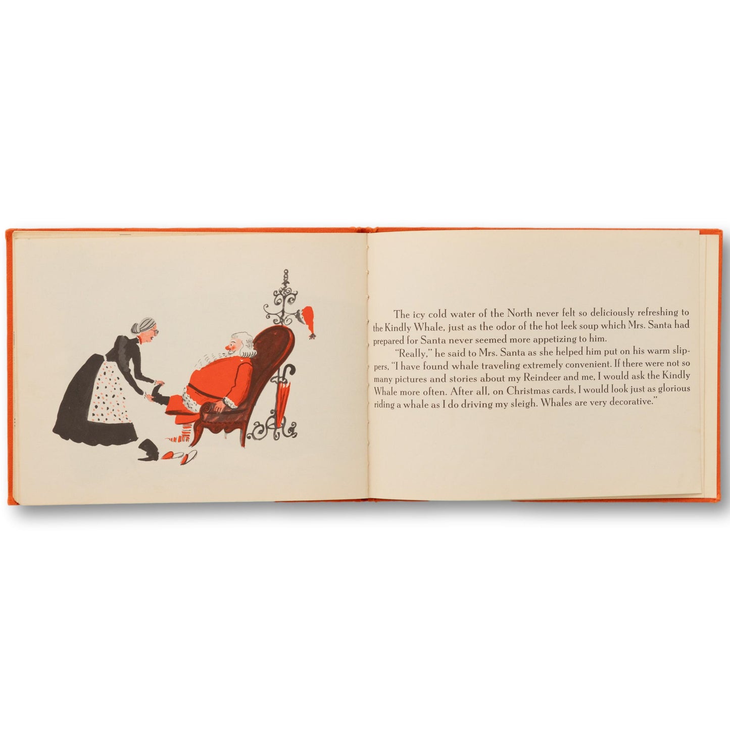 1945 "The Christmas Whale" Book