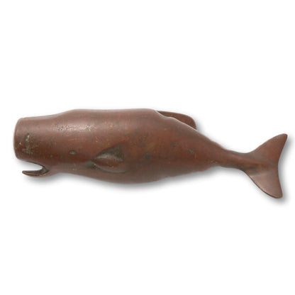 Rare Bronze Whale Door Knocker