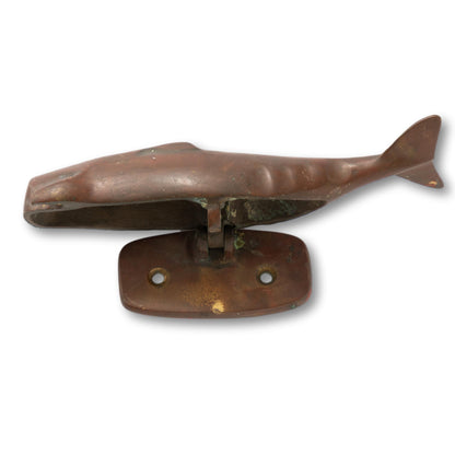 Rare Bronze Whale Door Knocker
