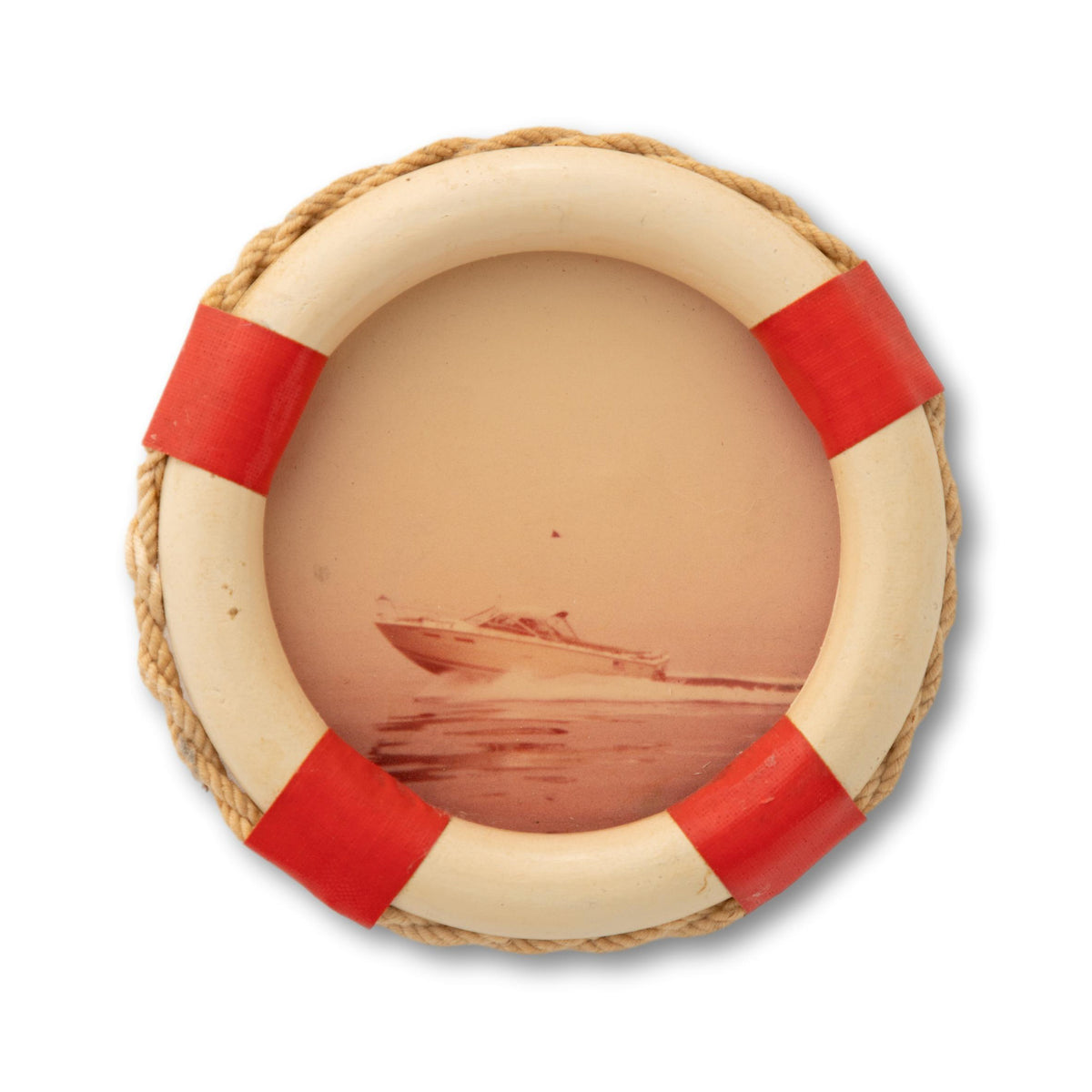 Life Ring Frame Mini Life Ring Framed Photo – Seacraft Vintage