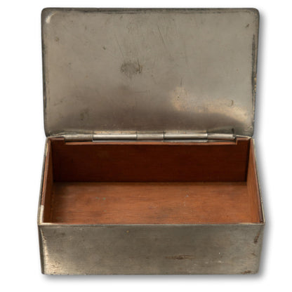 Pewter Dog Cigarette / Stash Box