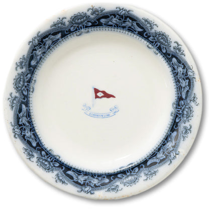 Early 20th c. Cruise Line Plate