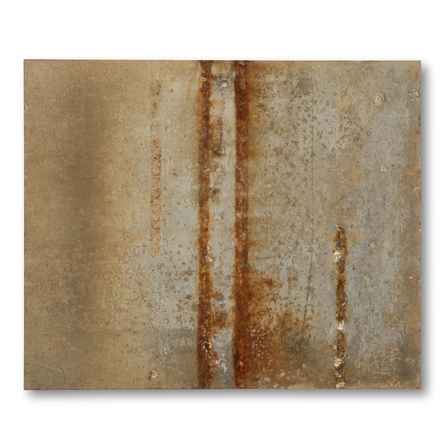 Hand-Painted Metal Sign