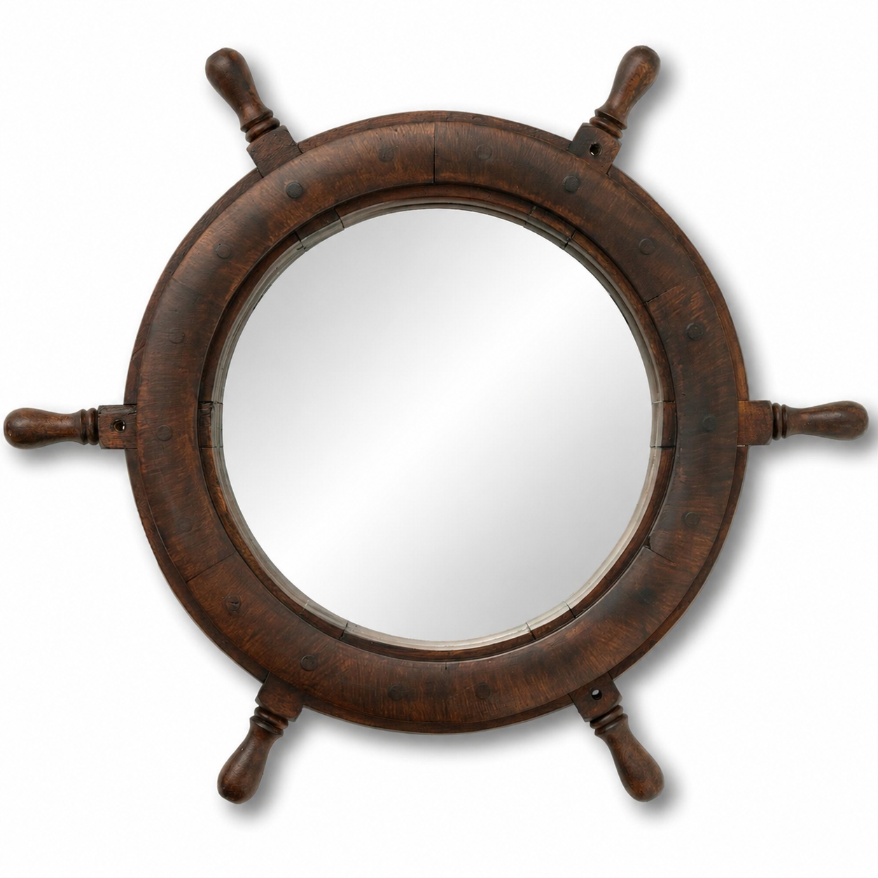 Ship's Wheel Mirror