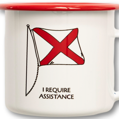 Seacraft Signal Flag Mug