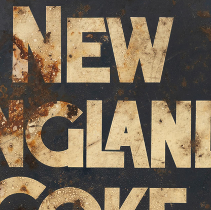 "New England Coke" Sign