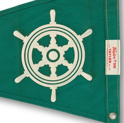 Ship Wheel Flag