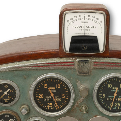 1930s Boat Dashboard