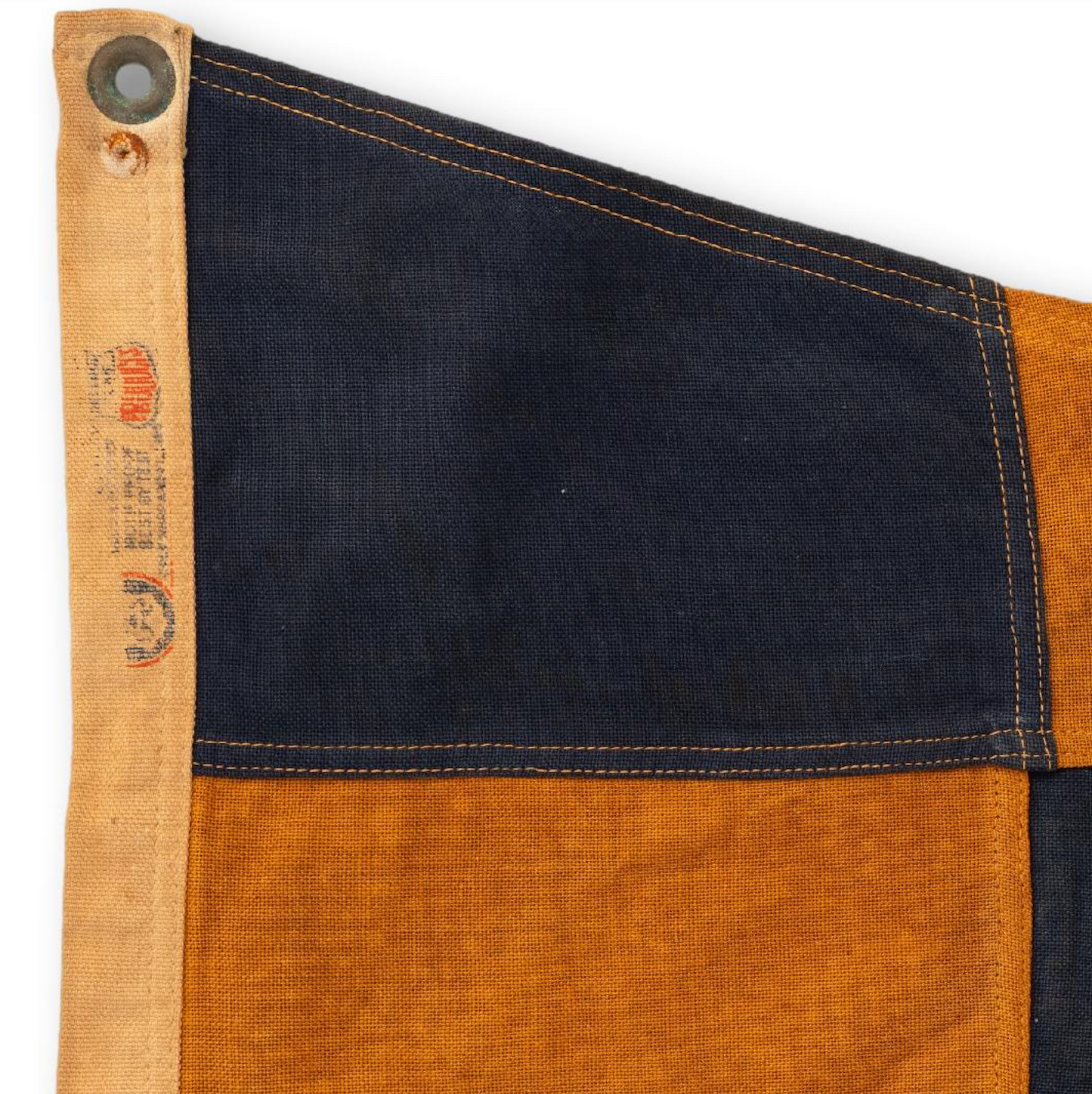 Blue & Gold Boat Flag