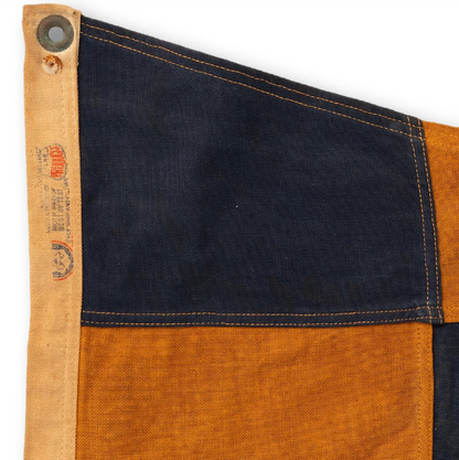 Blue & Gold Boat Flag