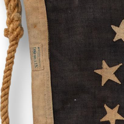 Amazing Yacht Ensign w/Rope