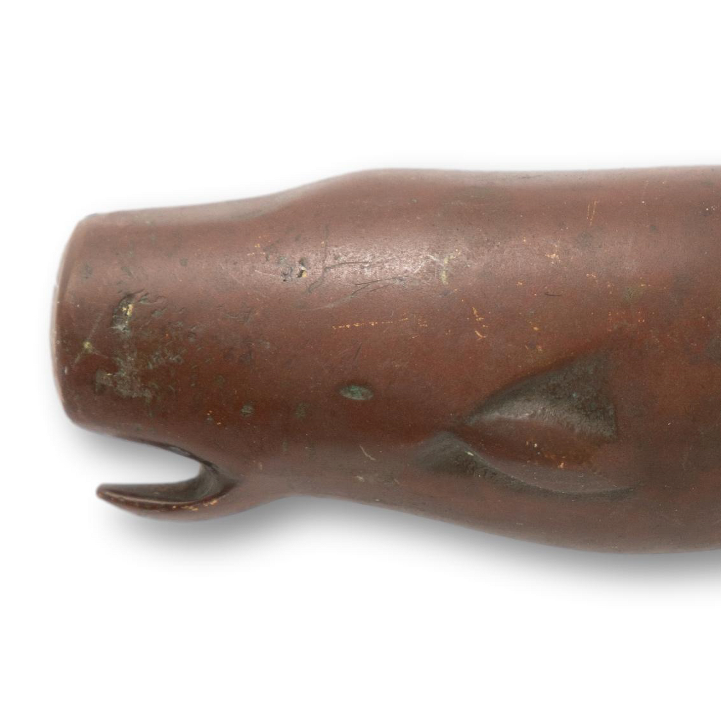 Rare Bronze Whale Door Knocker