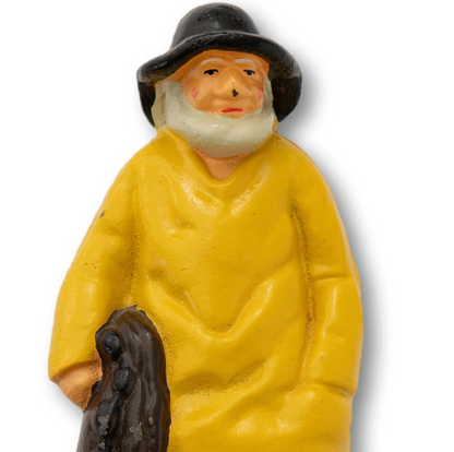Large Cast Iron Gloucester Fisherman
