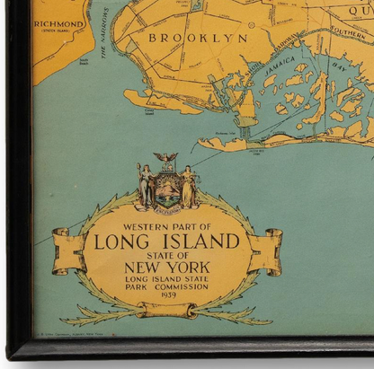 1939 Map of Long Island