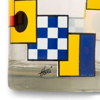 Signal Flag Double Old Fashioned Glasses