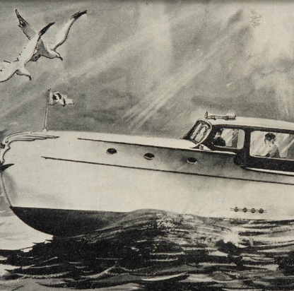 Framed Cabin Cruiser Graphic