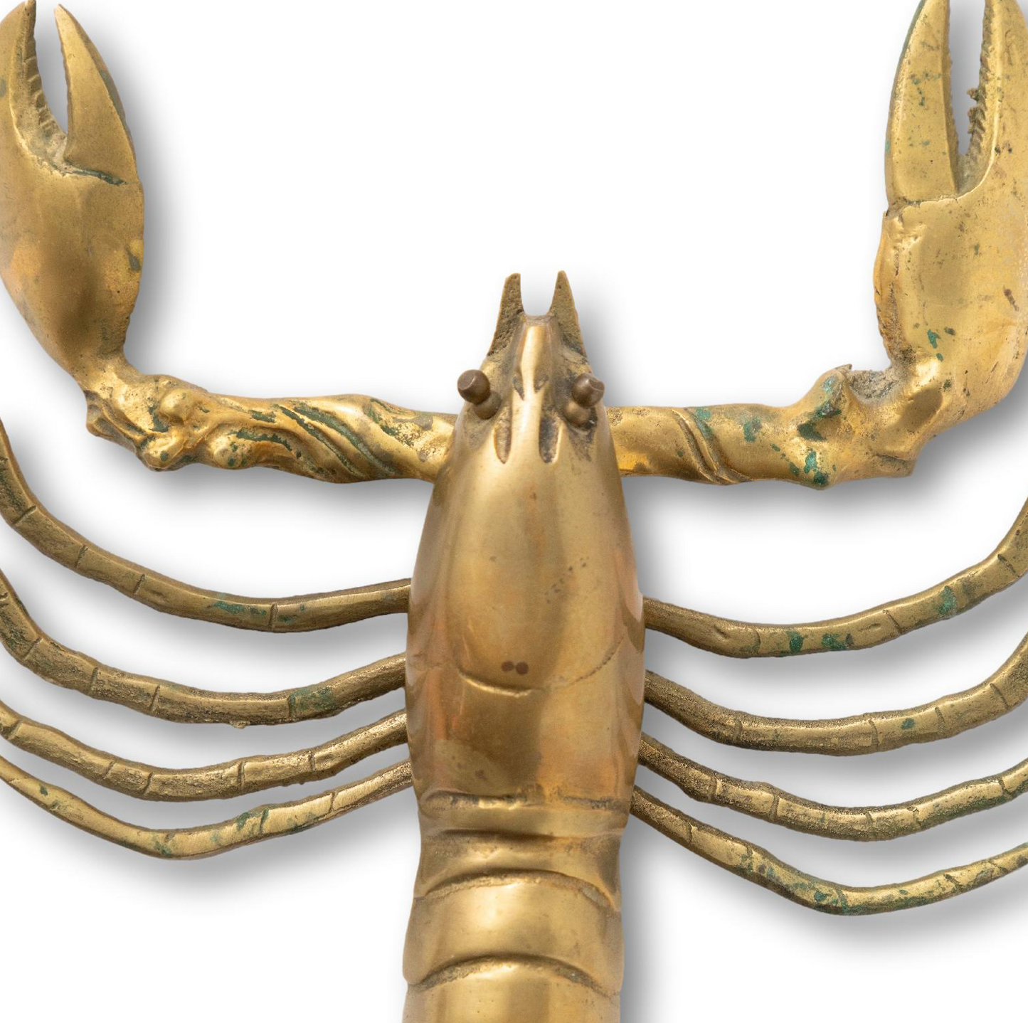 10" Brass Lobster