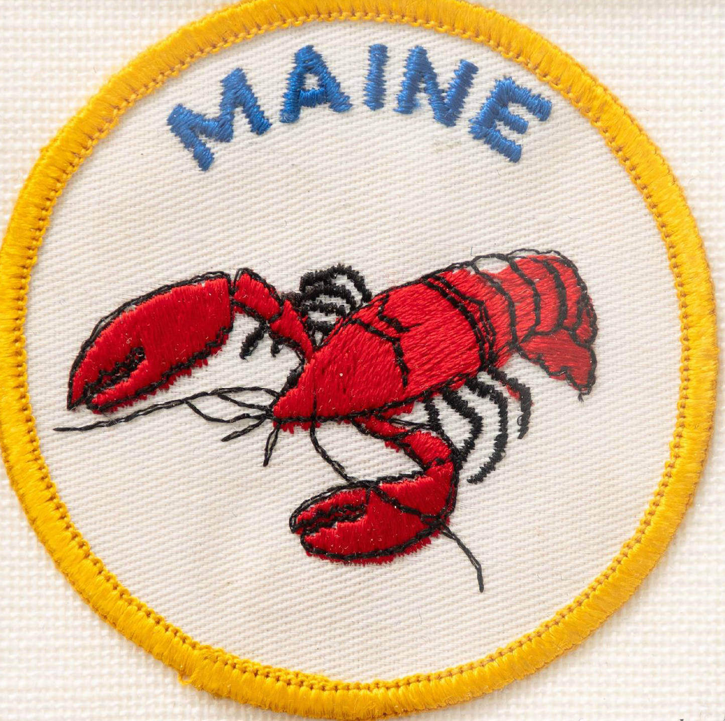 Framed Maine Patch