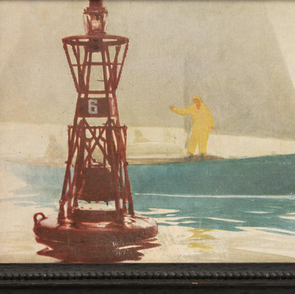 Bell Buoy No. 6 in Coastal Fog