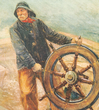 "Man at the Wheel"
