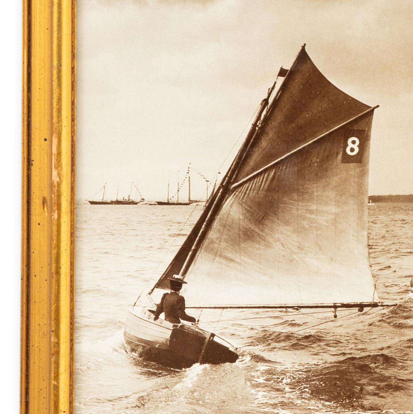 Racing Dinghies at Sea