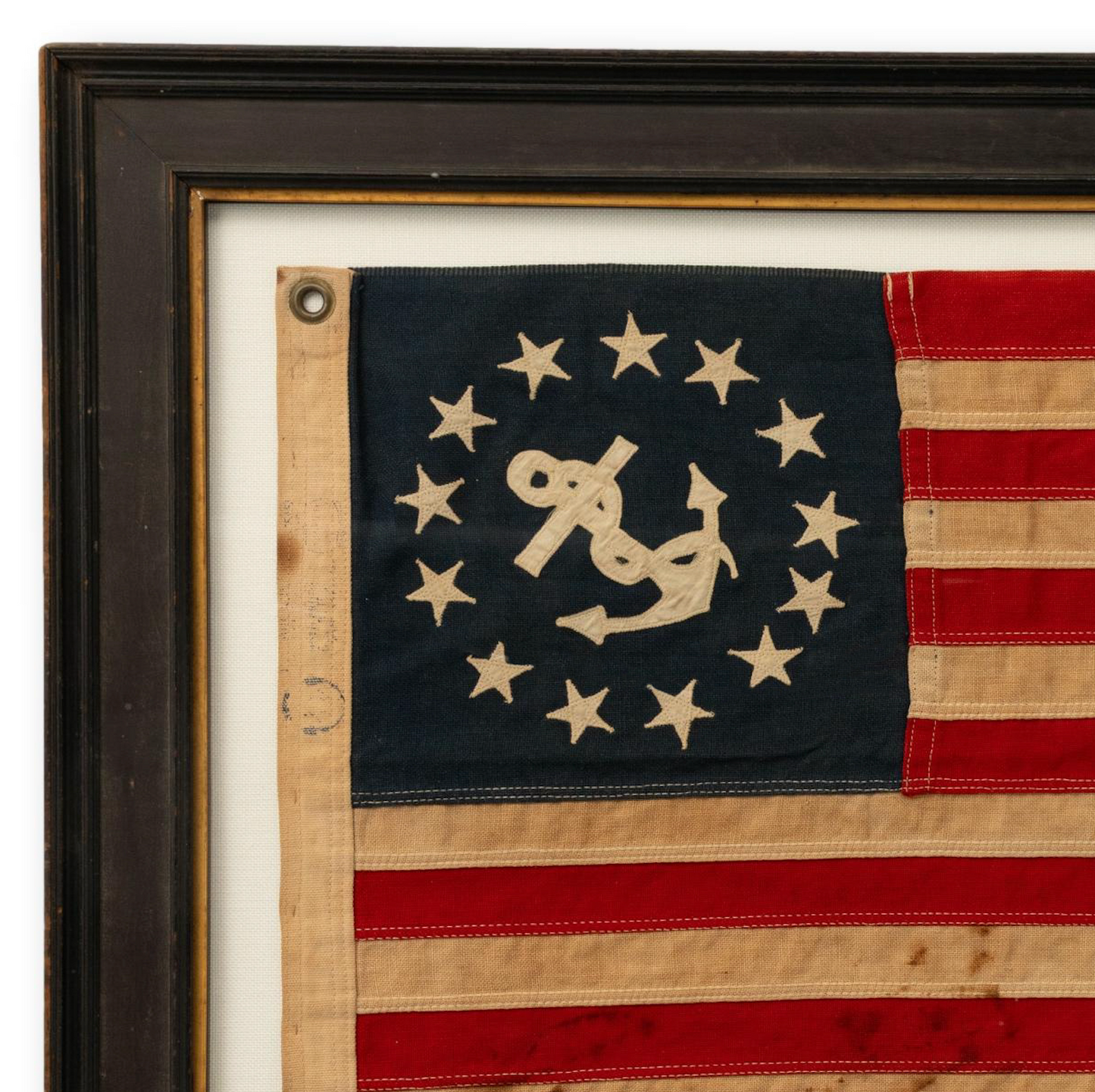 Framed Yacht Ensign