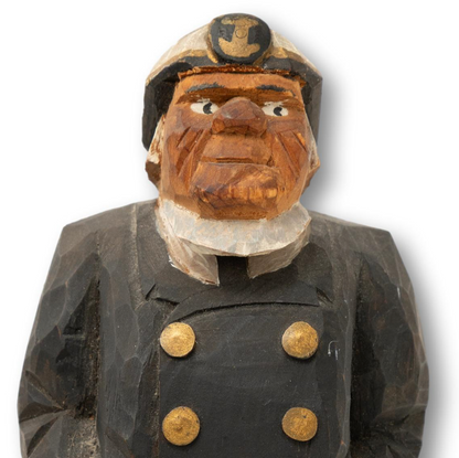 Stout Hand-Carved Captain