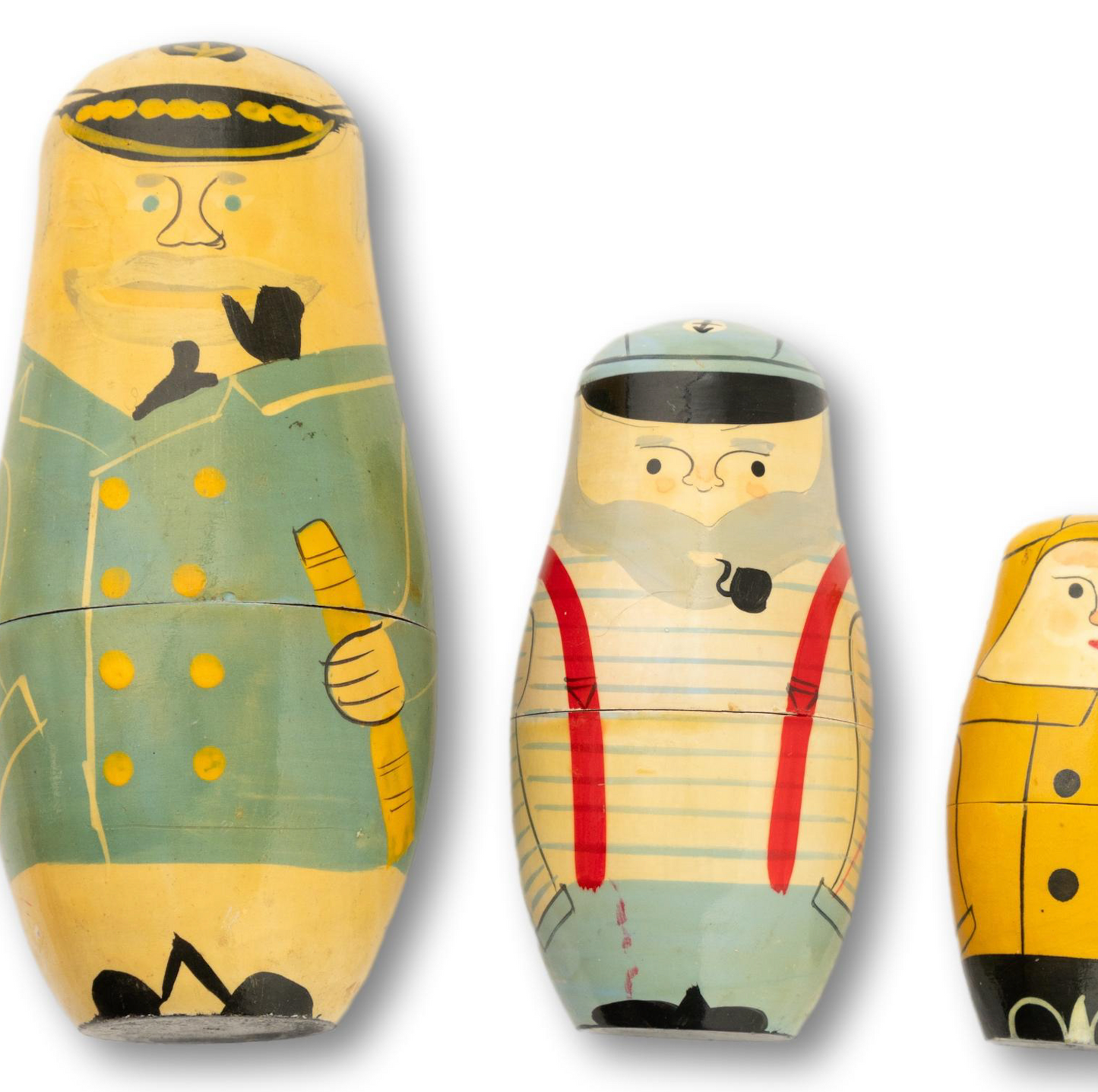 Nautical Nesting Dolls