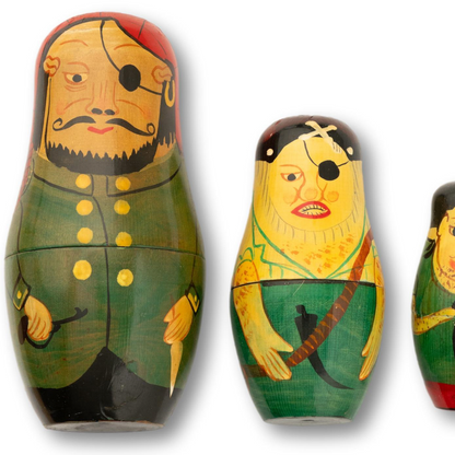 Pirate Nesting Dolls