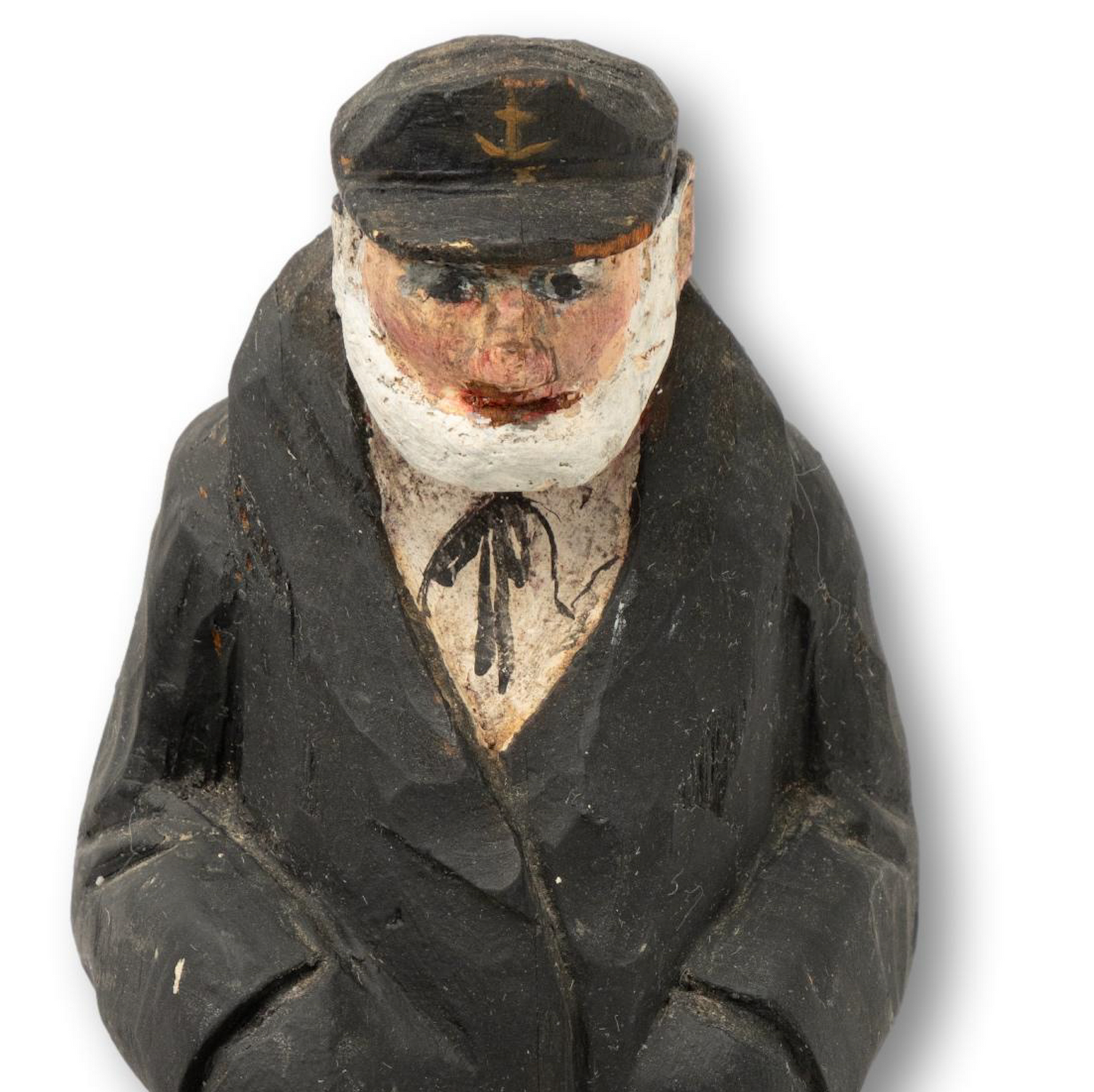 Carved Captain w Peg Leg