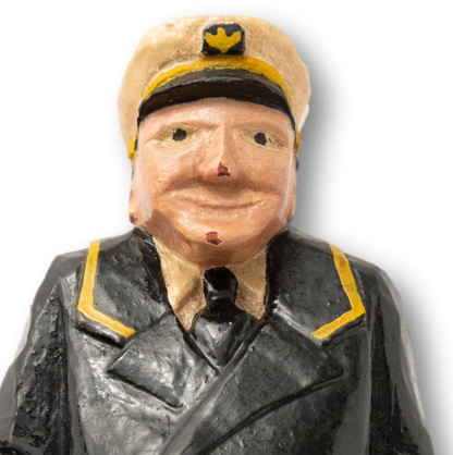 Carved Captain in Coat