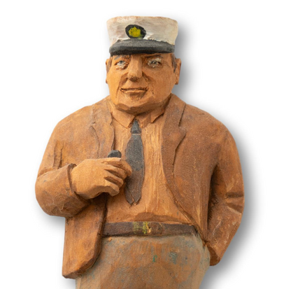 Carved Kennebunkport Captain No. 1