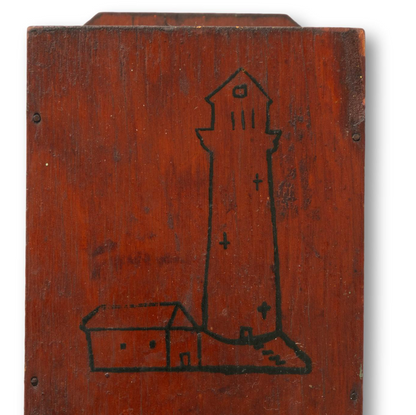 Lighthouse Matchbox Holder