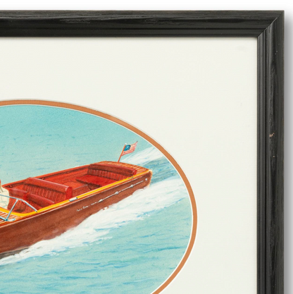 Sport Yacht Original Painting