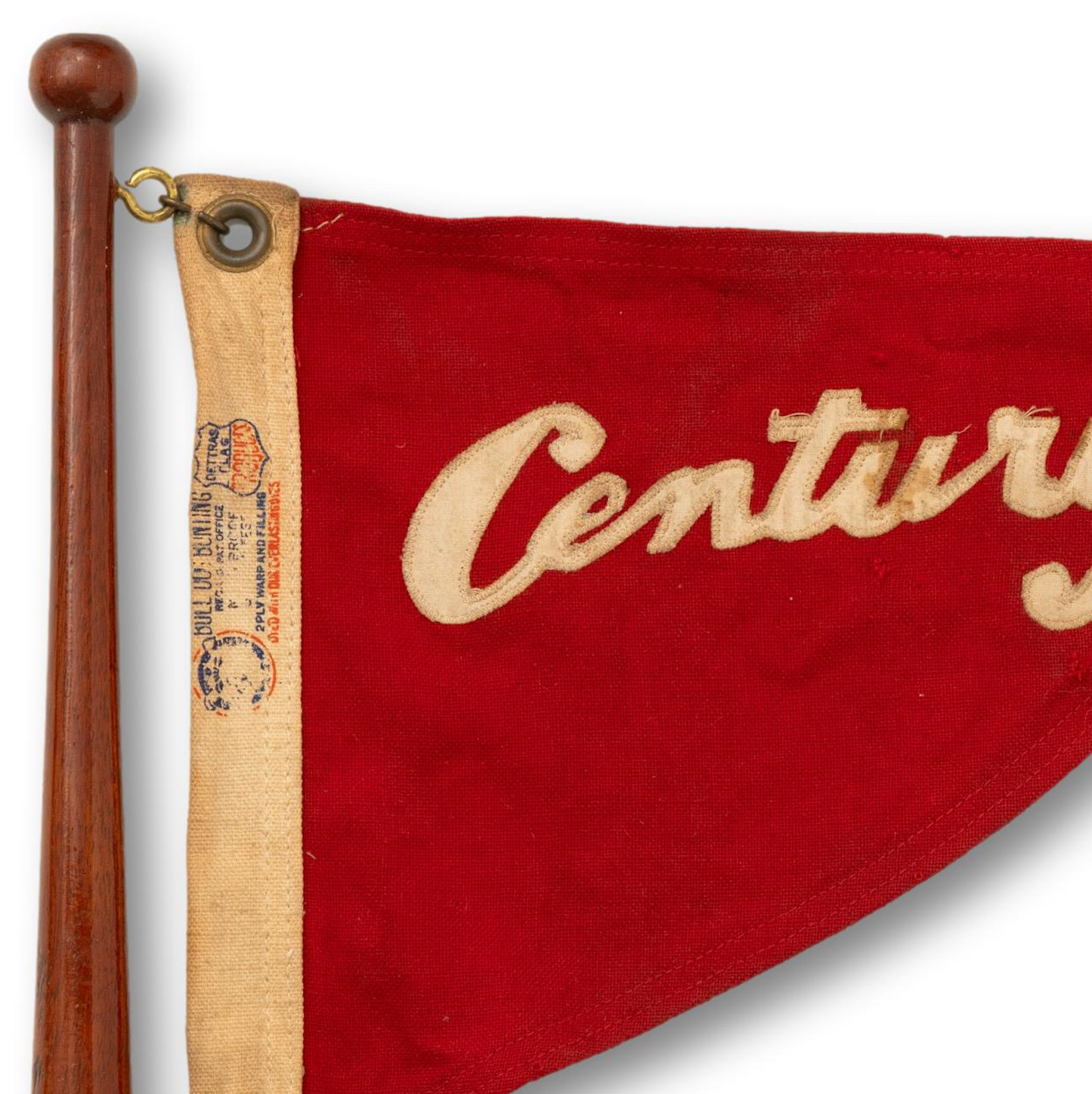Century Burgee on Pole