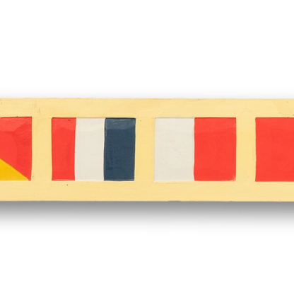 "Boothbay" Signal Flag Wall Plaque
