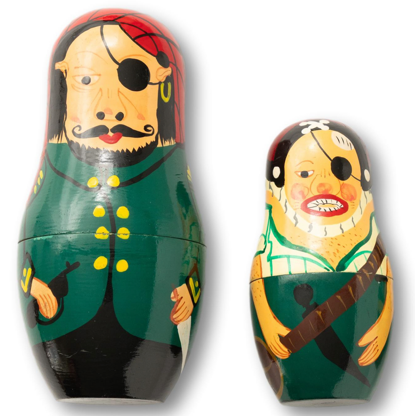 Pirate Nesting Doll Set