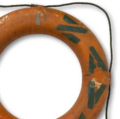 Large US NAVY Life Ring