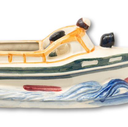 Hand-painted Boat Planter